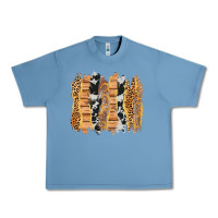 Pebble Blue western brushstrokes Urban Heavy Tee - AdoDesignShop