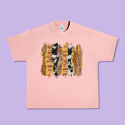 Western Brushstrokes Urban Heavy Tee Designed By Adodesignshop