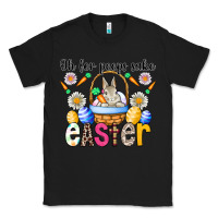 Black Oh For Peeps Sake Easter Classic Tee - CowhideDigitalArt