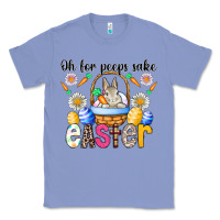 Colony Blue Oh For Peeps Sake Easter Classic Tee - CowhideDigitalArt