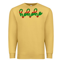 Antique Gold Christmas Ho Ho Ho Premium Sweatshirt - Bettercallsaul