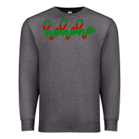 Charcoal Heather Christmas Ho Ho Ho Premium Sweatshirt - Bettercallsaul