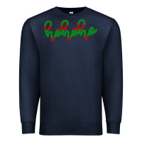 Navy Christmas Ho Ho Ho Premium Sweatshirt - Bettercallsaul