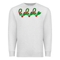 Oatmeal Heather Christmas Ho Ho Ho Premium Sweatshirt - Bettercallsaul