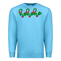Ocean Blue Christmas Ho Ho Ho Premium Sweatshirt - Bettercallsaul