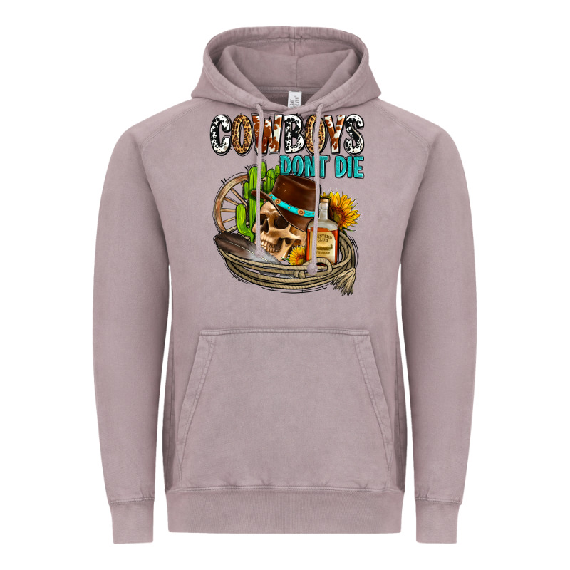 Cowboys Don't Die Vintage Hoodie by AdoDesignShop | Teevron