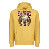 Antique Gold My Crystal Ball Says You're Premium Hoodie - texasbilliewilder