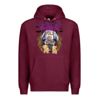 Burgundy My Crystal Ball Says You're Premium Hoodie - texasbilliewilder