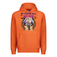 Carrot My Crystal Ball Says You're Premium Hoodie - texasbilliewilder