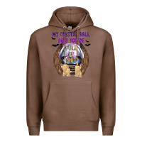 Chestnut My Crystal Ball Says You're Premium Hoodie - texasbilliewilder