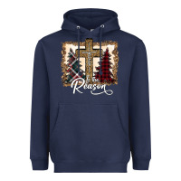 Navy Jesus is the reason Heavyweight Hoodie - Bettercallsaul
