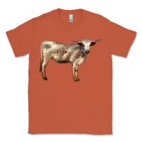 Copper Texas Longhorn Heifer Classic Tee - LillyAllenDesigns