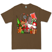 Cacao nurse  and christmas Premium Tee - AdoDesignShop