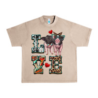 French Oak love baby pigs Urban Heavy Tee - Artiststas