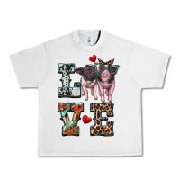 Lunar Rock love baby pigs Urban Heavy Tee - Artiststas
