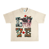 Sandshell love baby pigs Urban Heavy Tee - Artiststas