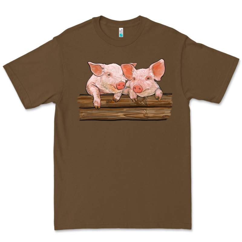 Barn Pigs Premium Tee by RanaPortraitStore | Teevron