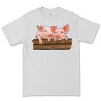 Dove Grey barn pigs Premium Tee - RanaPortraitStore