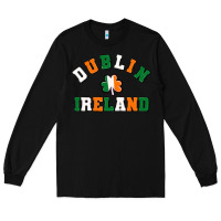 Black dublİn ireland Long Sleeve Tee - MaliasSmallBusiness