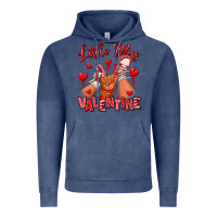 Vintage Denim little miss valentine afro kid sneakers Vintage Hoodie - RanaPortraitStore