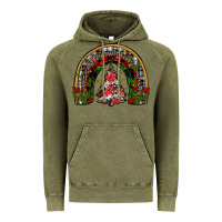 Vintage Olive trees rainbow Vintage Hoodie - JahusDesignShop