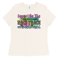 Bone fancy like the race track on a date night Ladies Tee - Zillion Design Studio