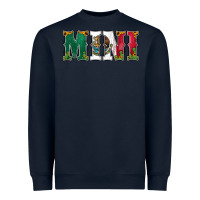 Navy mexican flag mini Heavyweight Sweatshirt - Jasminsmagicworld