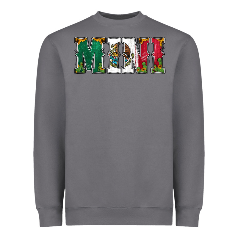 Mexican Flag Mini Heavyweight Sweatshirt by Jasminsmagicworld | Teevron