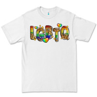 White lgbtq Premium Tee - Zillion Design Studio
