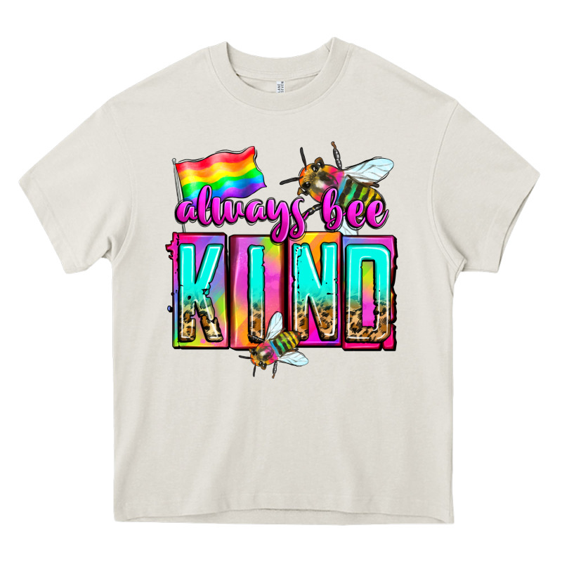 Always Bee Kind Heavy Core Tee by Zillion Design Studio | Teevron
