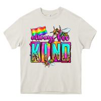 Cream always bee kind Heavy Core Tee - Zillion Design Studio