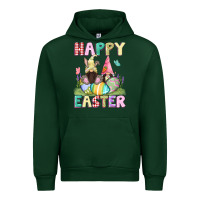Forest Green Happy Easter gnomies Easter Day Urban Hoodie - CowGirlArtShop