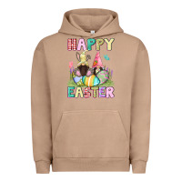 Pigment Burro Happy Easter gnomies Easter Day Urban Hoodie - CowGirlArtShop