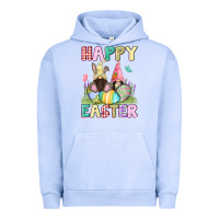 Pigment Grape Ice Happy Easter gnomies Easter Day Urban Hoodie - CowGirlArtShop