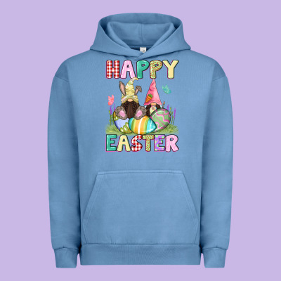 Happy Easter Gnomies Easter Day Urban Hoodie Designed By Cowgirlartshop
