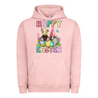 Pigment Salmon Happy Easter gnomies Easter Day Urban Hoodie - CowGirlArtShop