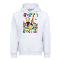 White Happy Easter gnomies Easter Day Urban Hoodie - CowGirlArtShop