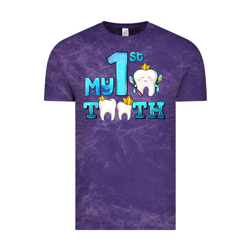 My First Tooth With Teeth Vintage Tee by AdoDesignShop | Teevron