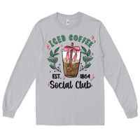 Moon Dust iced coffee social club Long Sleeve Tee - MaliasSmallBusiness