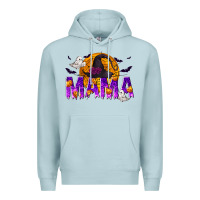 Blue Mist Halloween Mama Premium Hoodie - texasbilliewilder