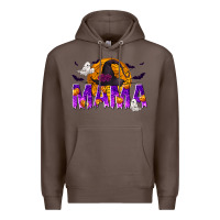 Coffee Halloween Mama Premium Hoodie - texasbilliewilder