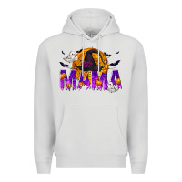 Dove Grey Halloween Mama Premium Hoodie - texasbilliewilder