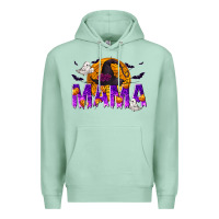 Seafoam Halloween Mama Premium Hoodie - texasbilliewilder