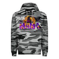 Slate Camo Halloween Mama Premium Hoodie - texasbilliewilder