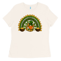 Bone st patricks day rainbow Ladies Tee - RanaPortraitStore