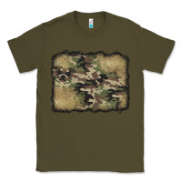 Army Green camouflage glitter background Classic Tee - Jasminsmagicworld
