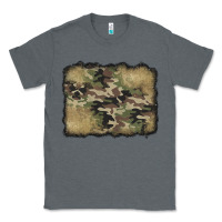 Charcoal Heather camouflage glitter background Classic Tee - Jasminsmagicworld