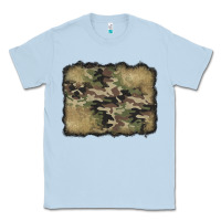 Dusty Blue camouflage glitter background Classic Tee - Jasminsmagicworld