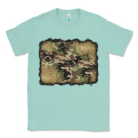Seafoam camouflage glitter background Classic Tee - Jasminsmagicworld