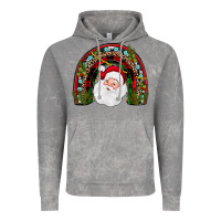 Cloud Rock santa rainbow Vintage Hoodie - JahusDesignShop